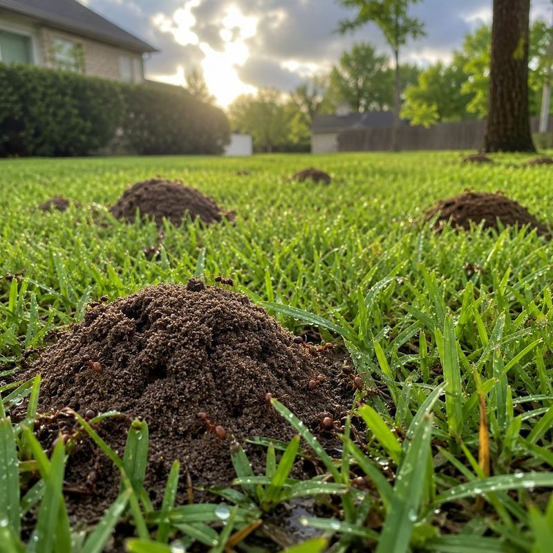 Why new mounds keep appearing after rain or disturbance