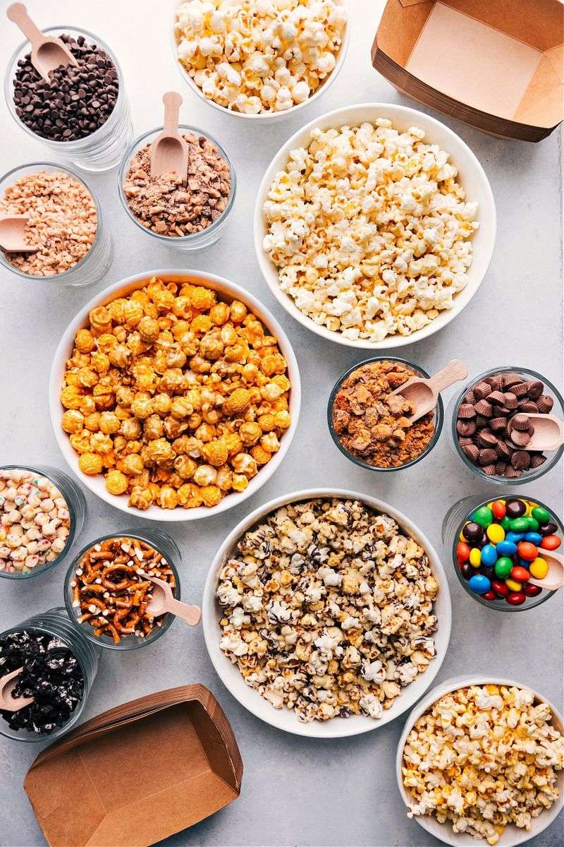 Flavored Popcorn Bar
