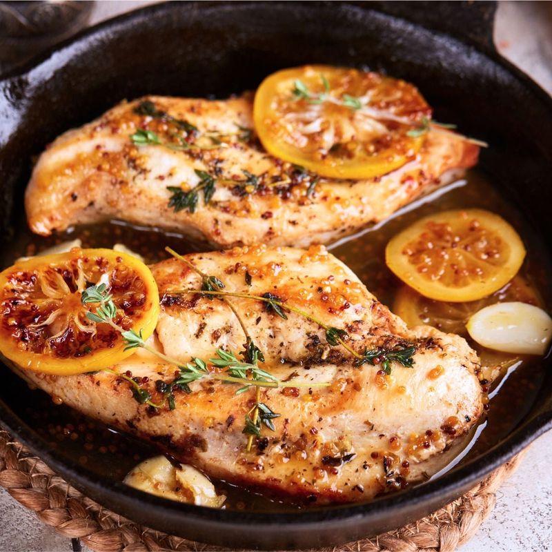 Pan-Seared Lemon Thyme Chicken