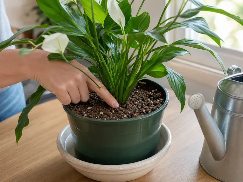 Use a simple reset—and keep the plant away from chewers