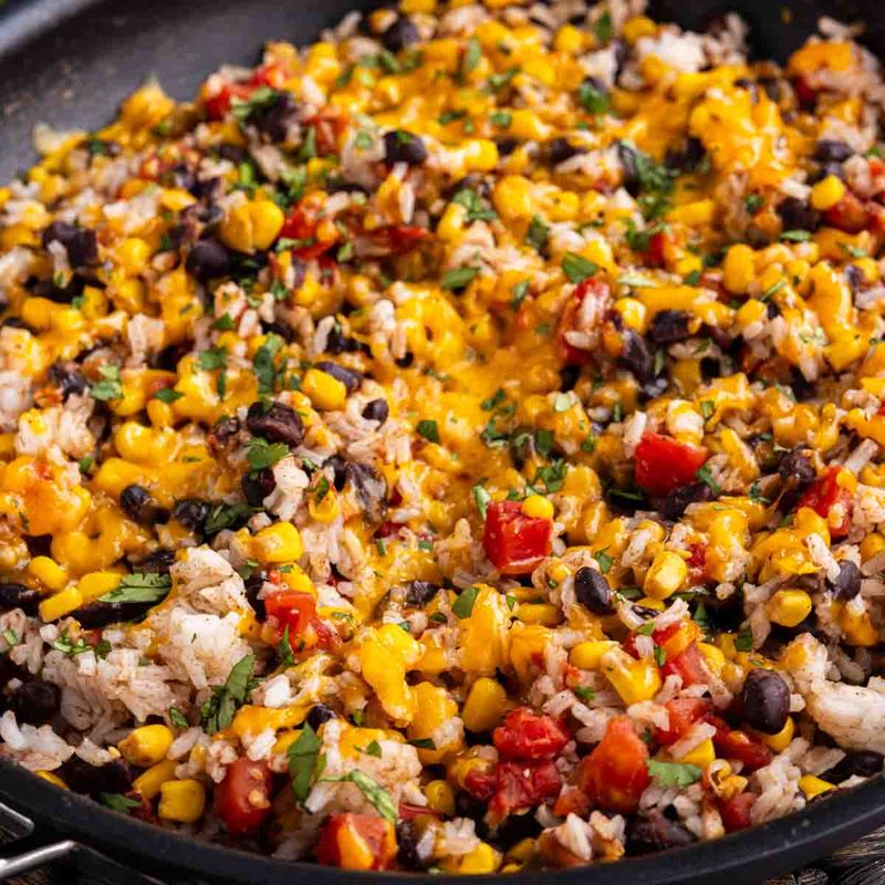 Three-Bean Southwest Skillet