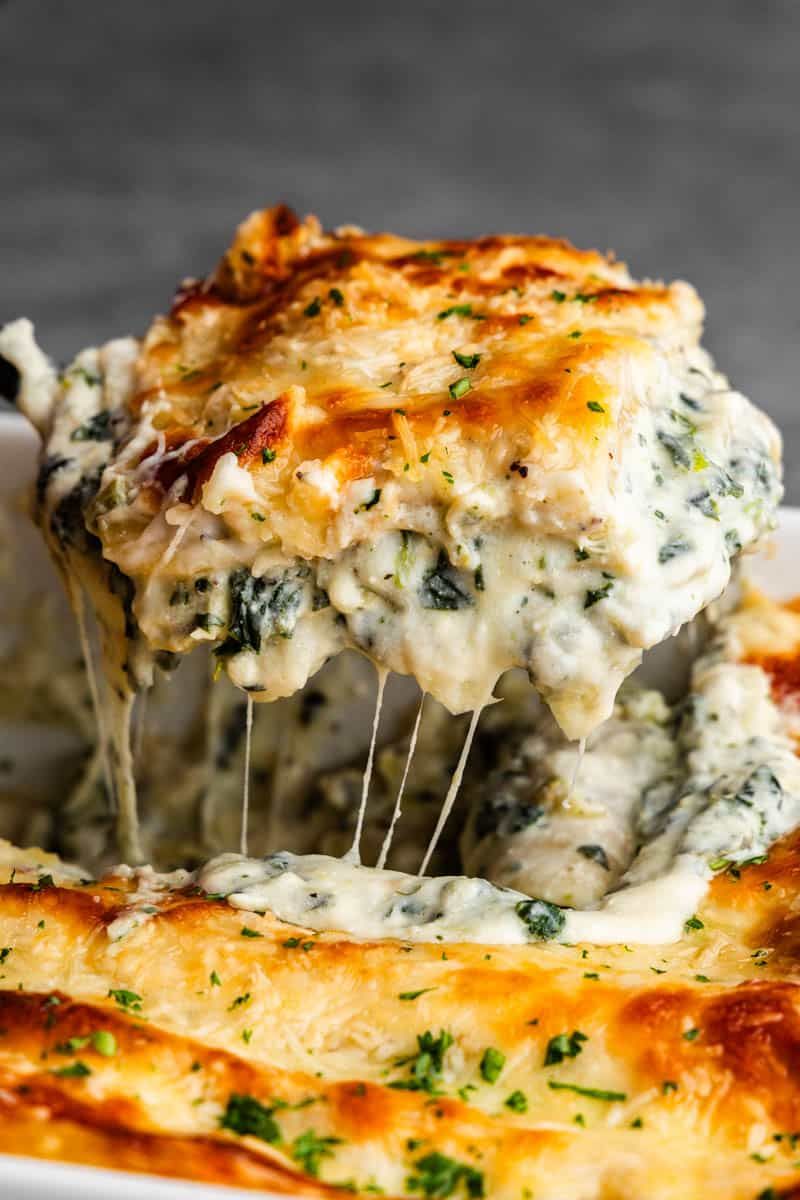 Spinach and Artichoke Lasagna