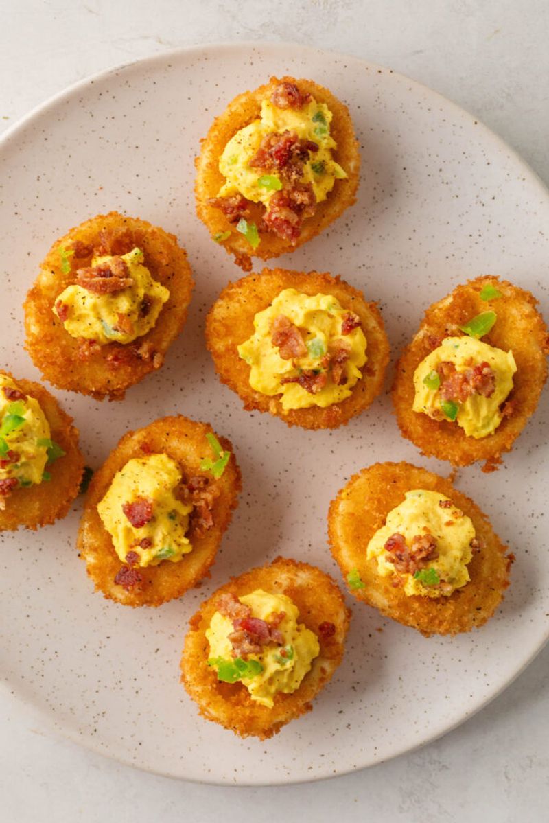 Spam Deviled Eggs
