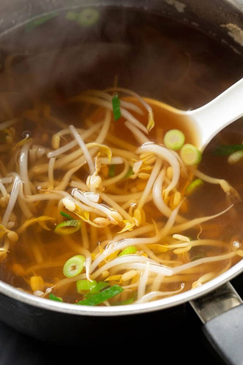 Bean Sprout Soup or Seasoned Bean Sprouts (Kongnamul)