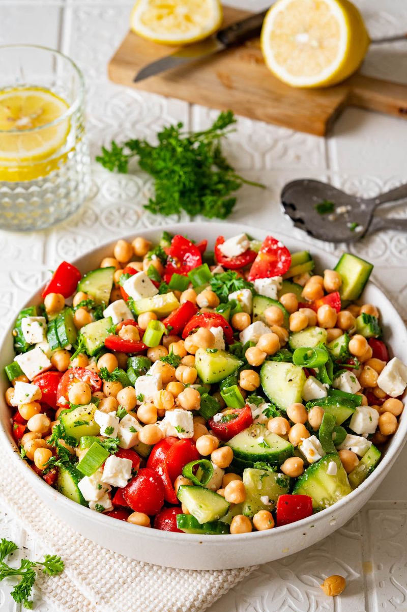 Mediterranean Chickpea Salad