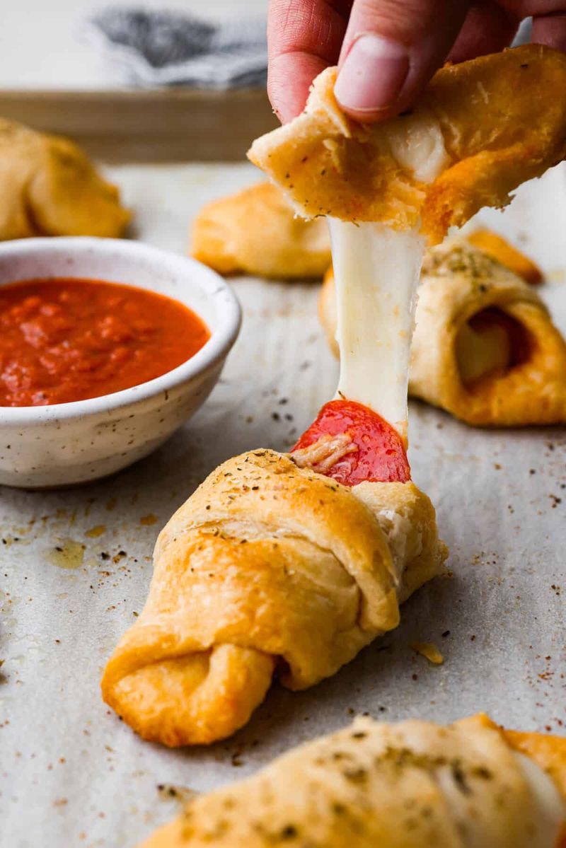 Pepperoni Pizza Crescents