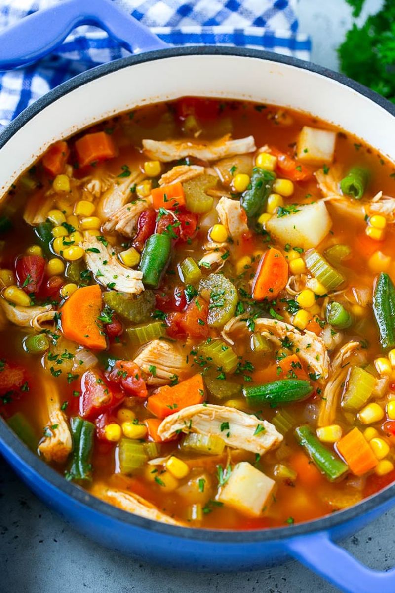 Vegetable Soup That Eats Like Dinner