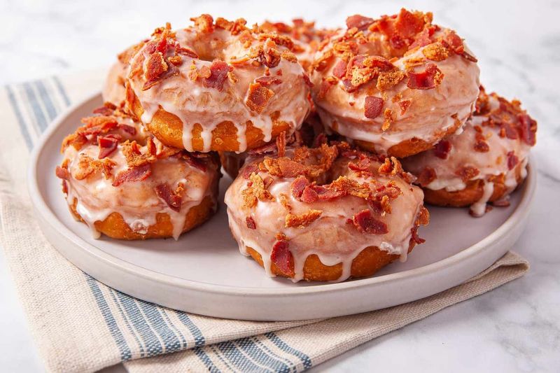 Maple Bacon Donuts