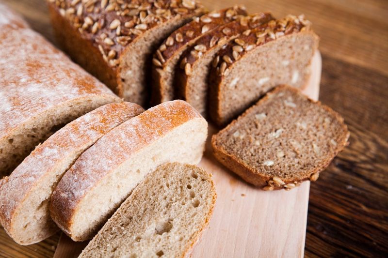 Bread and Cooked Grains or Pasta