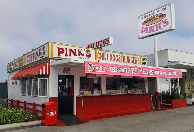 Pink's Hot Dogs, Los Angeles