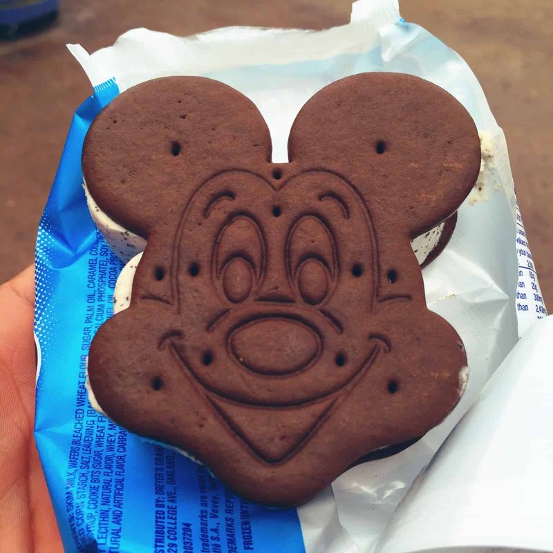 Mickey Ice Cream Sandwich