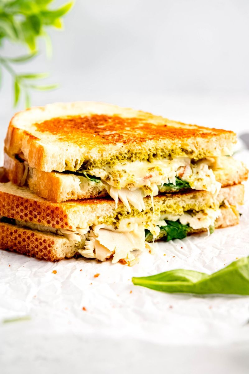 Turkey and Spinach Sandwich