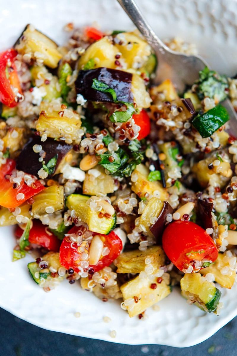 Quinoa and Roasted Vegetable Salad