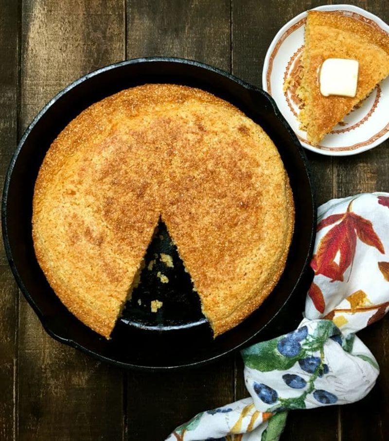 Cornbread (the not-too-sweet kind)