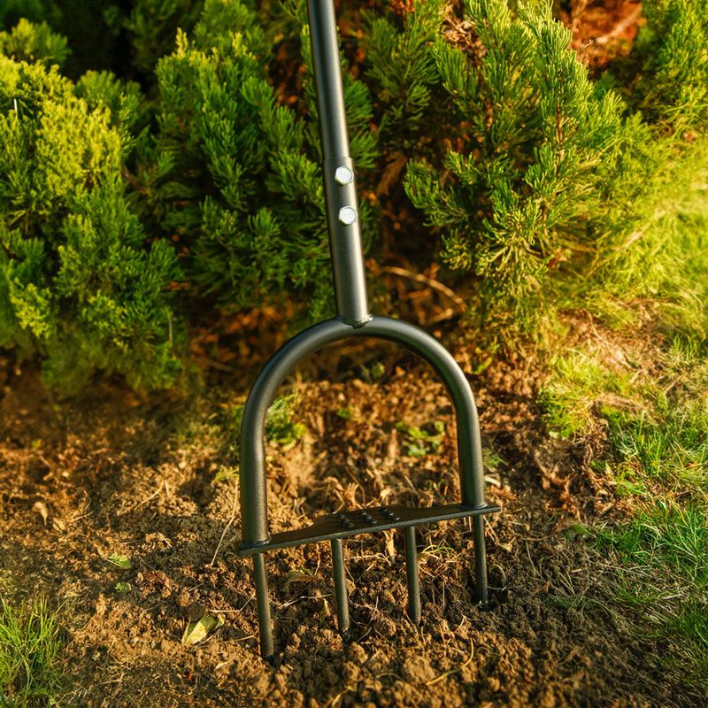 Loosen Compacted Soil by Hand