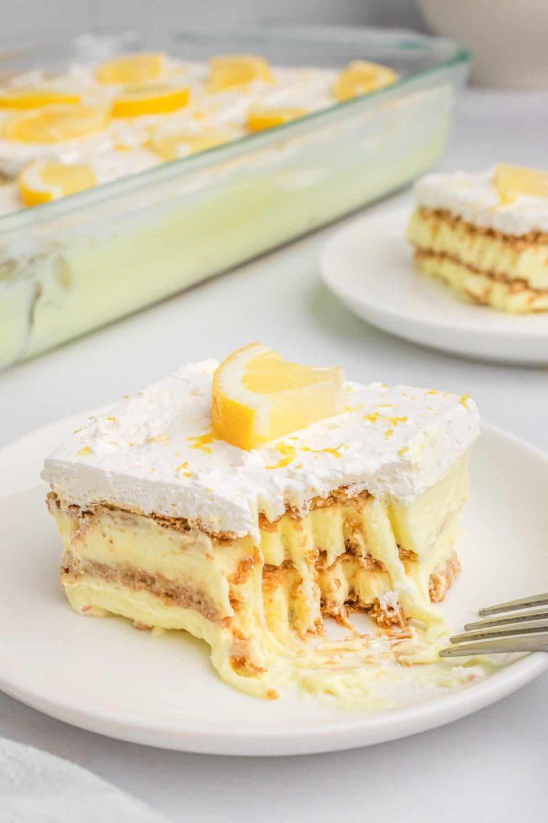 Icebox Cake With Pudding Layers