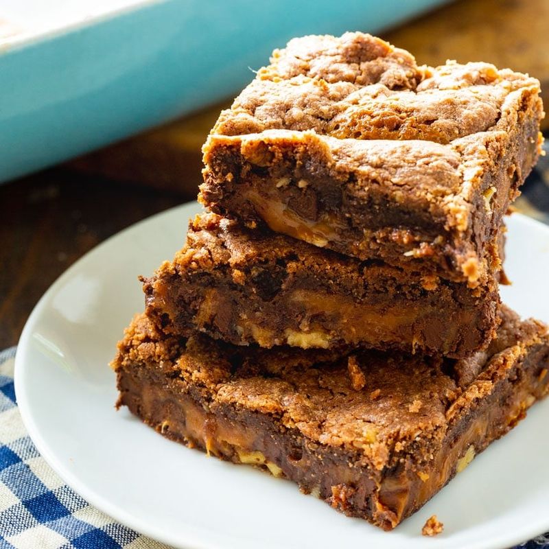 Chocolate Cake Mix Bars