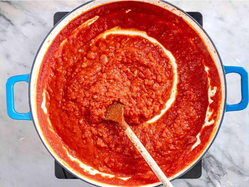 Using a Thin, Watery Tomato Sauce