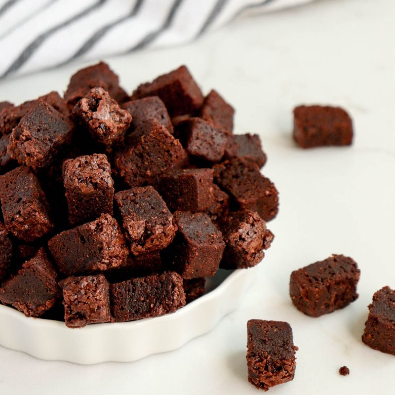 Brownie chunks
