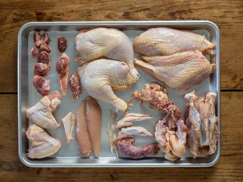 Raw Chicken Pieces
