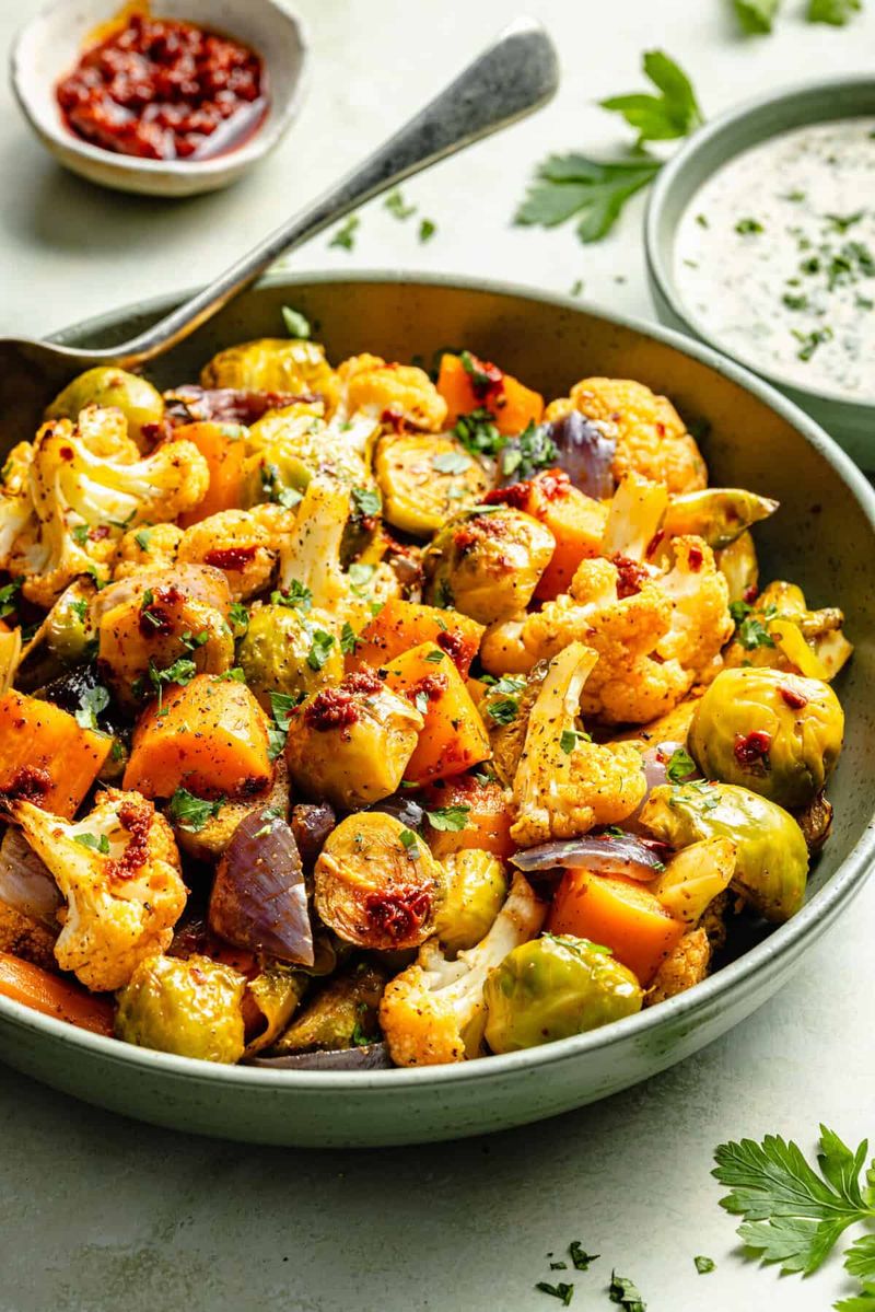 Harissa Sheet-Pan Veggies