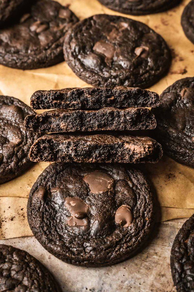 Double Chocolate Cookies