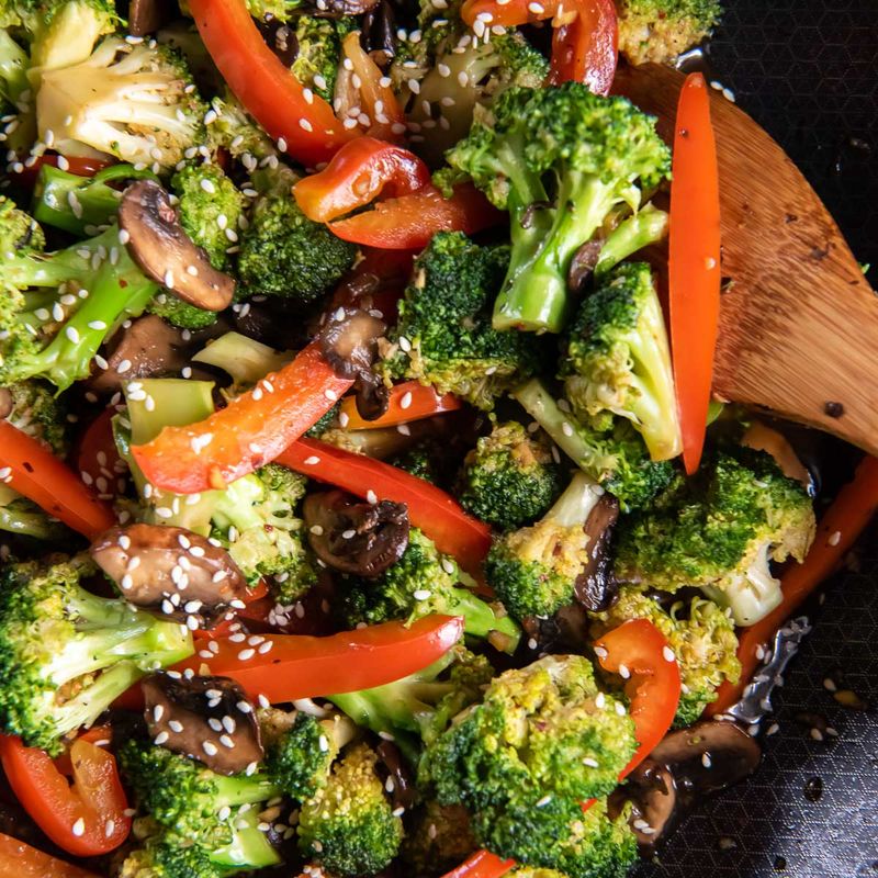 Broccoli Stir-Fry With Soy And Sesame