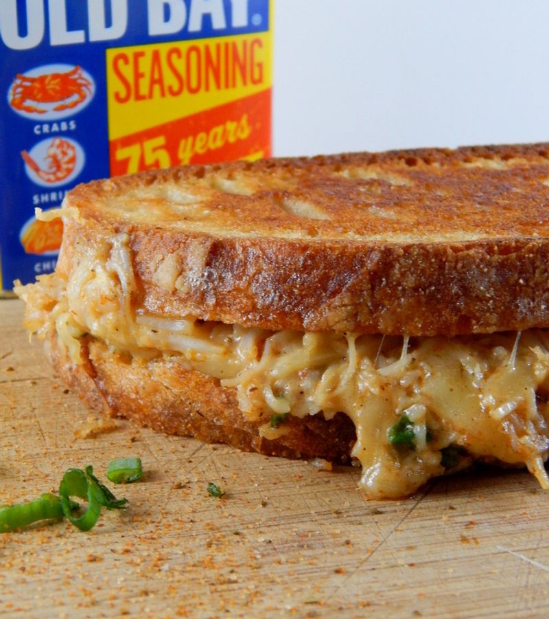 Maryland – Old Bay Crab Grilled Cheese
