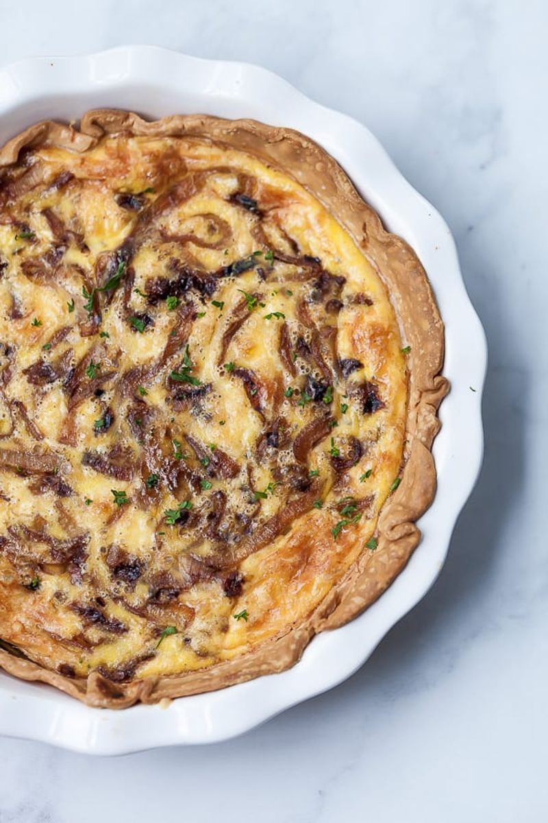 French Onion Quiche