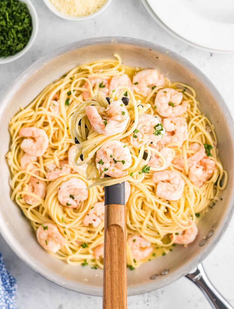 Garlic Butter Shrimp Pasta