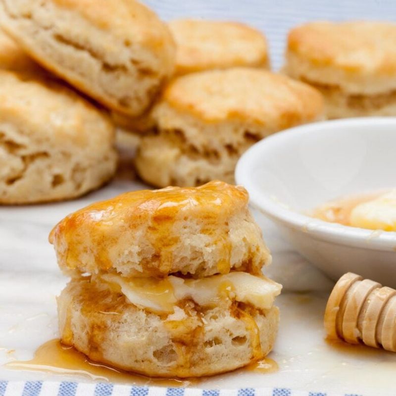 Canned biscuits