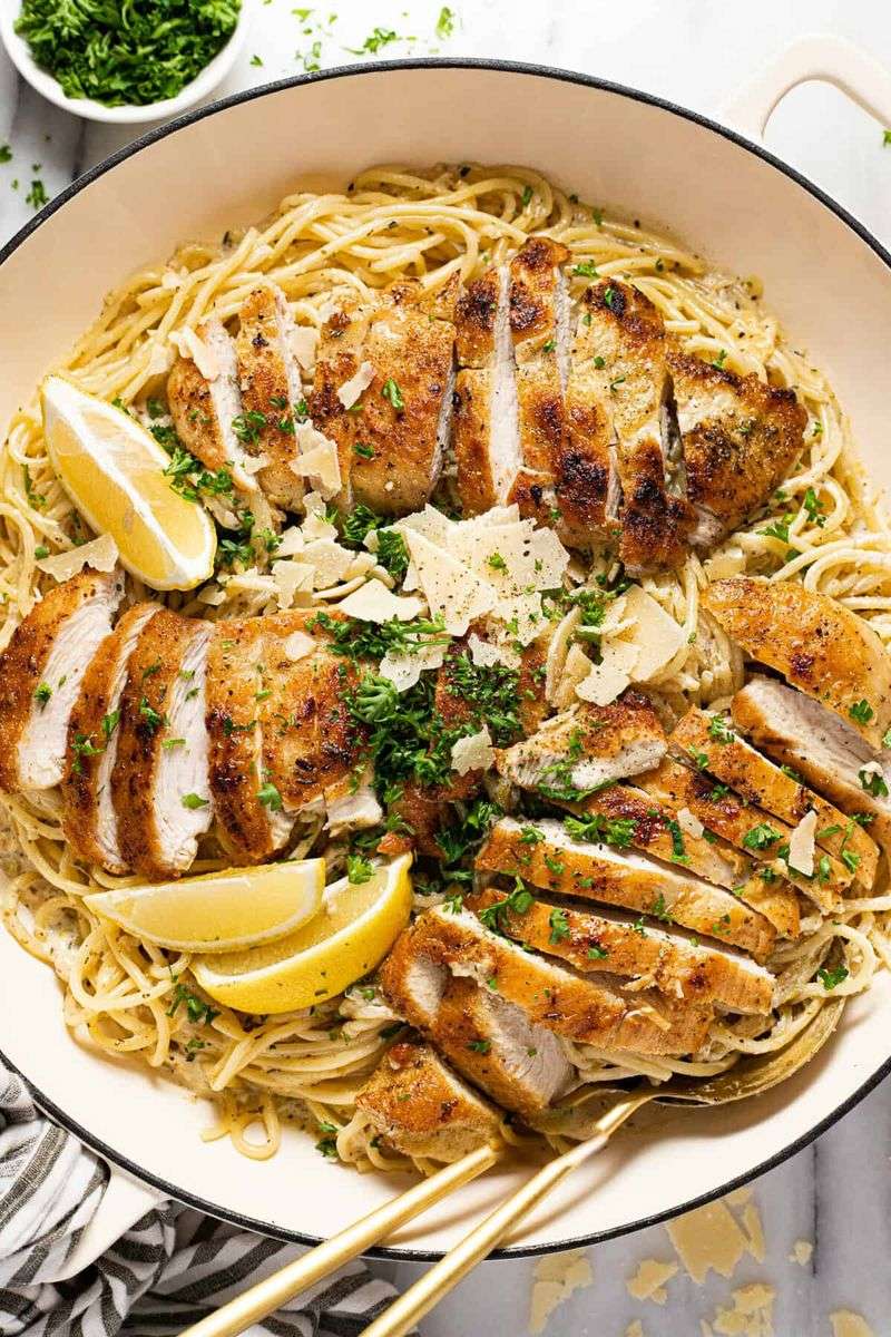 Lemon Chicken Pasta