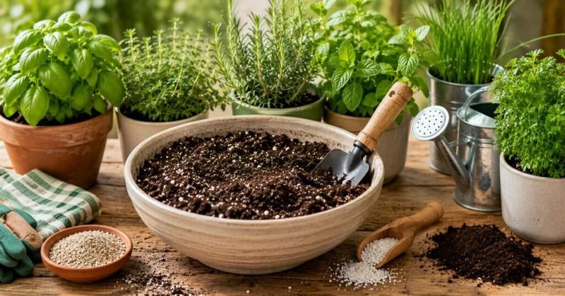 Use Light, Fluffy Potting Mix