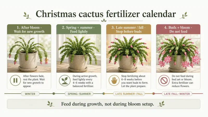 Cease Fertilization from Late Summer Through Fall
