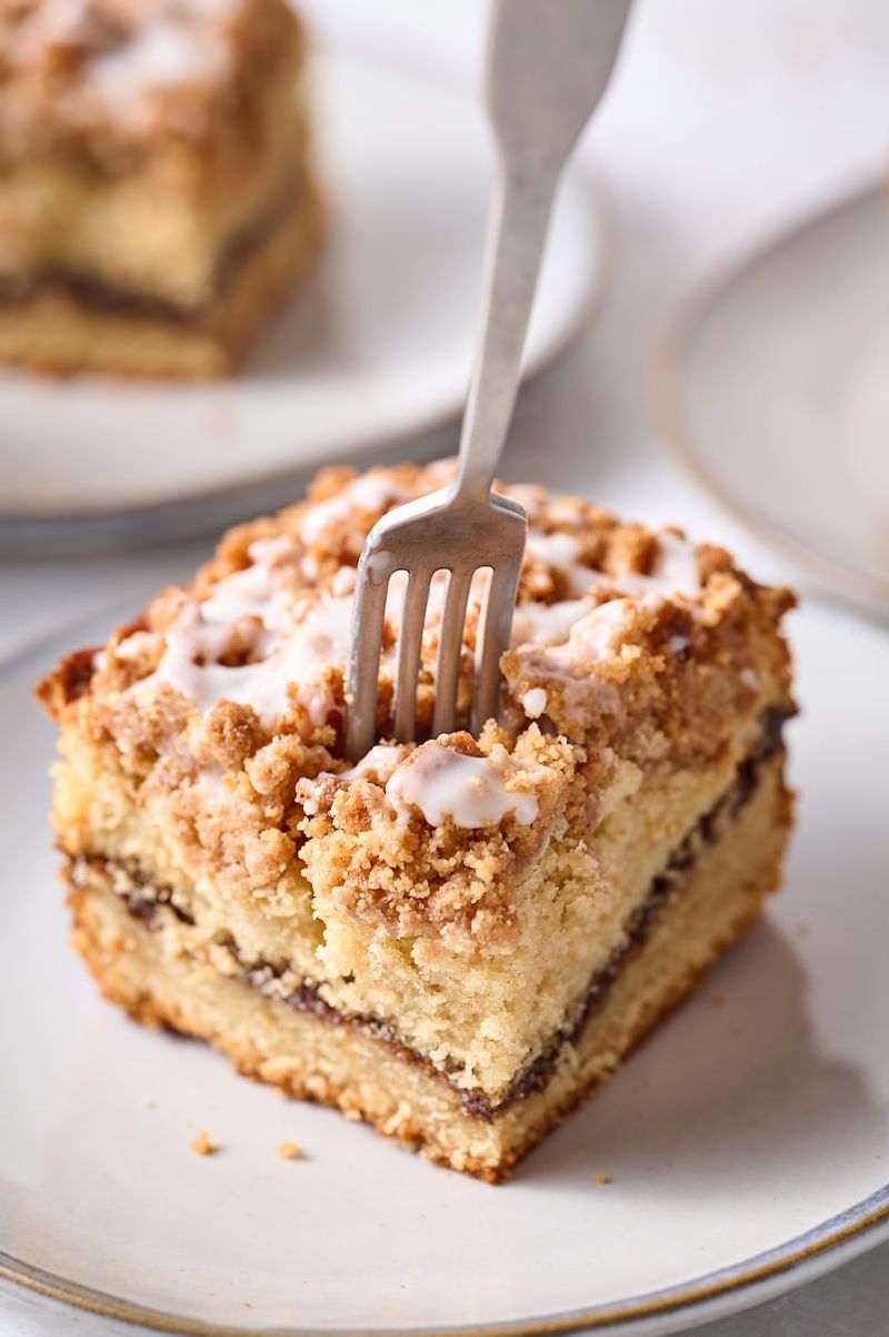 White Chocolate Chip Coffee Cake