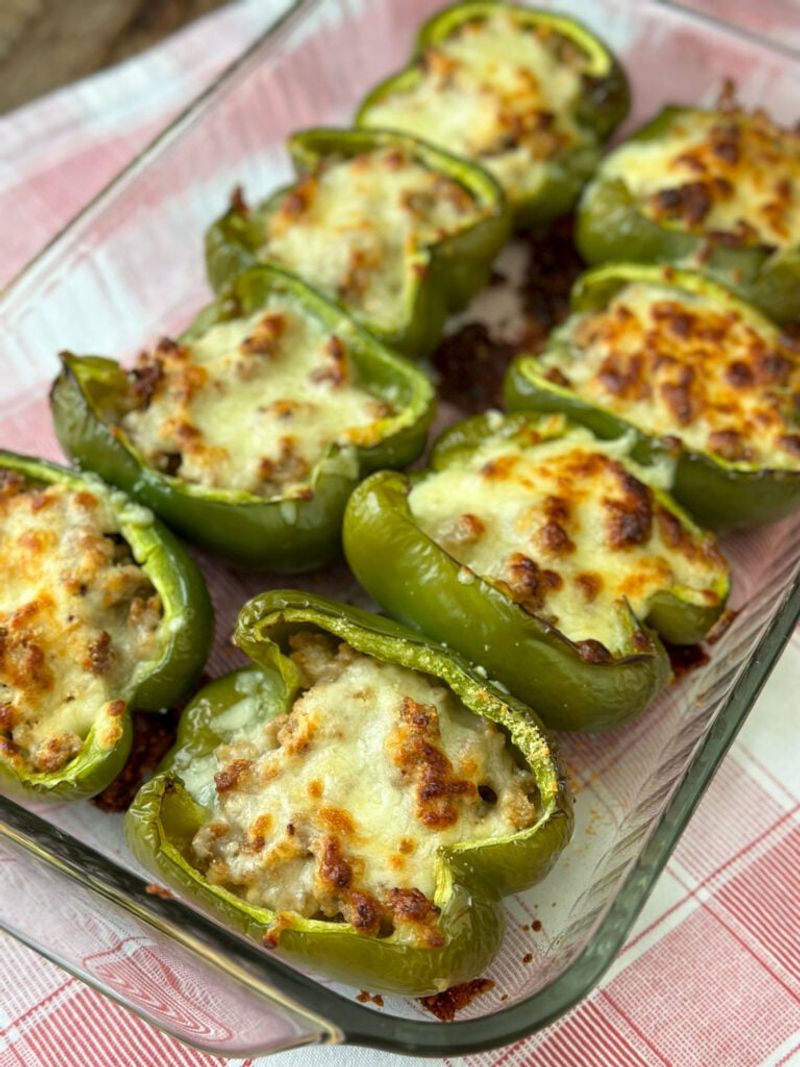 Breakfast Stuffed Bell Peppers