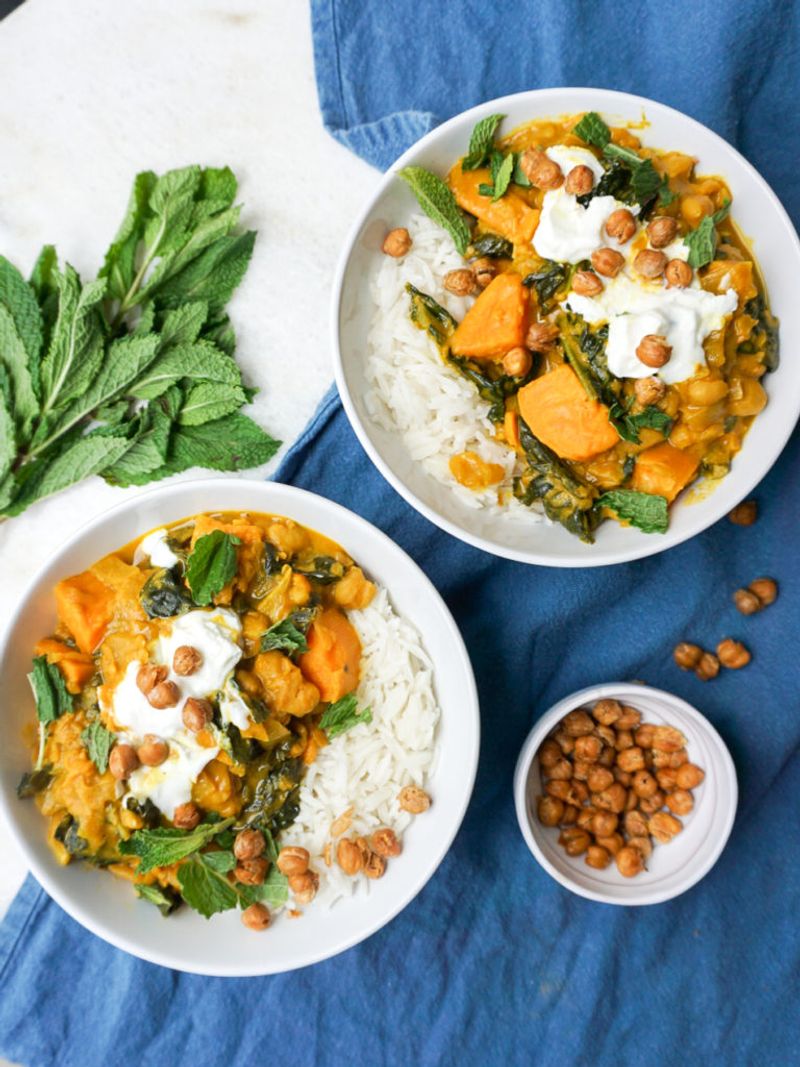 Root Veggie And Chickpea Stew