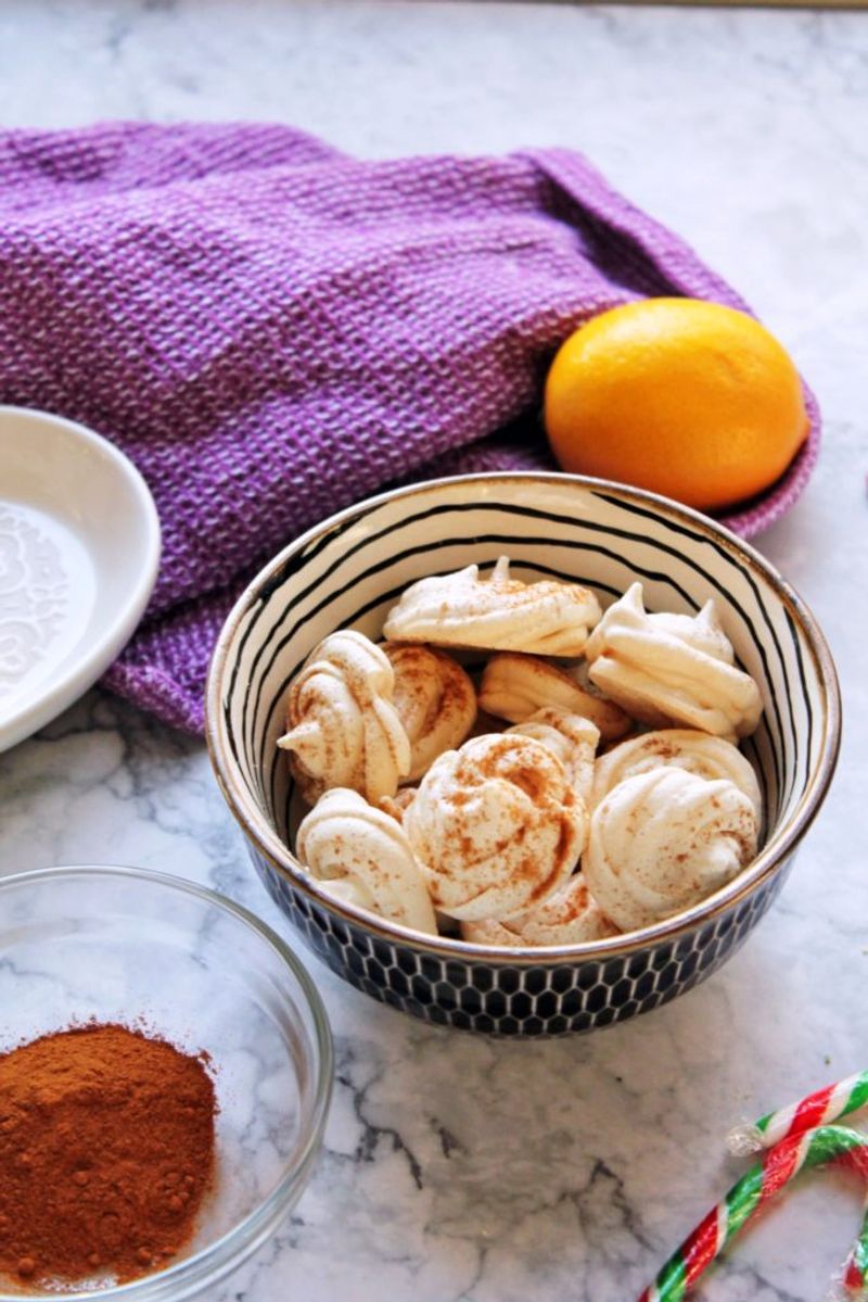 Cinnamon Sugar Meringues