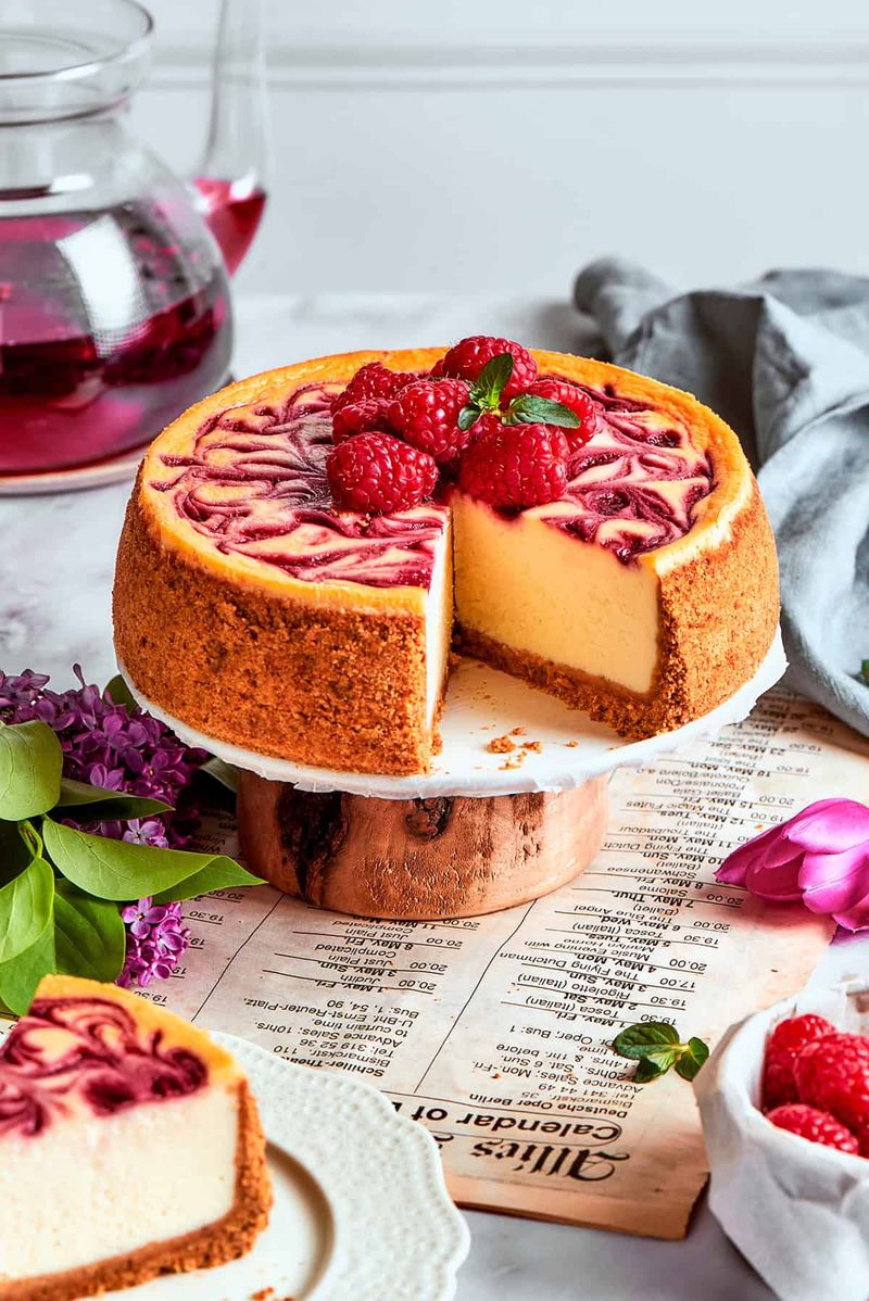 Raspberry Cheesecake Swirl