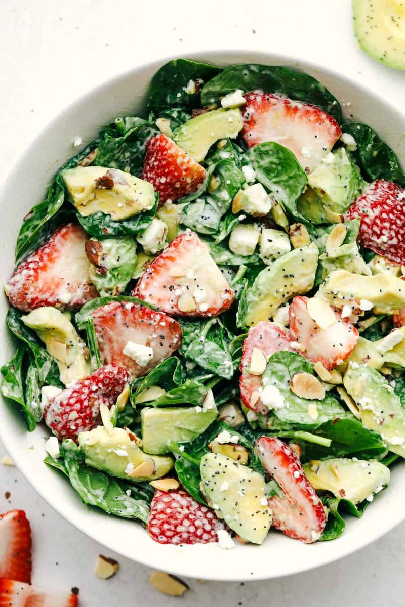 Strawberry Avocado Pasta Salad