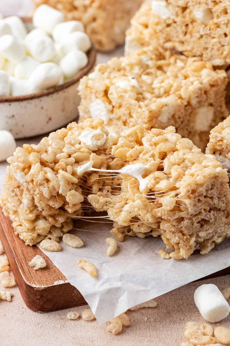 Brown Butter Rice Krispies Treats