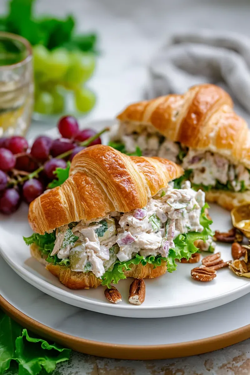 Mini Chicken Salad Croissants