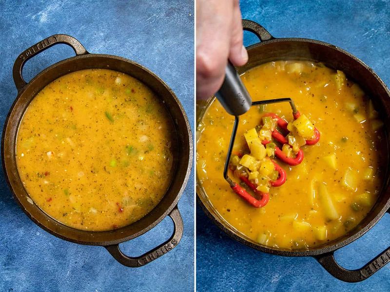 Over-Pureeing Starchy Vegetables