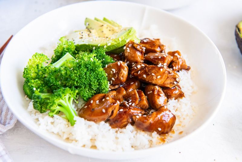 Teriyaki Chicken and Rice