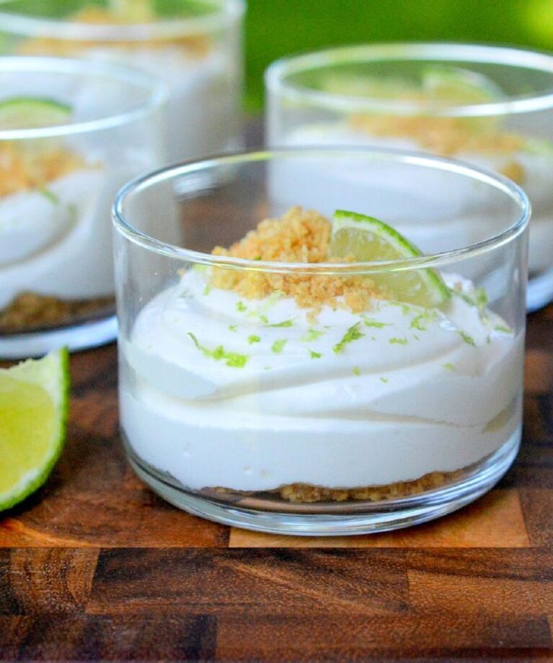 Key lime pie cups