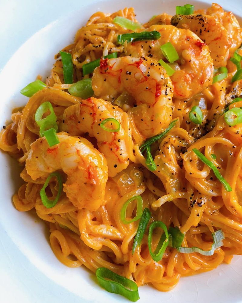 Gochujang Shrimp Pasta