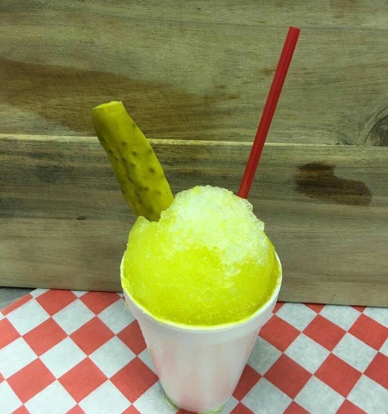 Pickle Snow Cones
