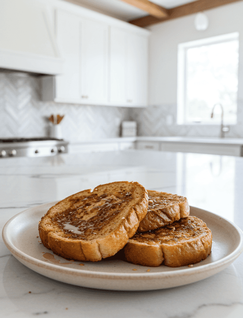 Cardamom-Spiced Chai French Toast