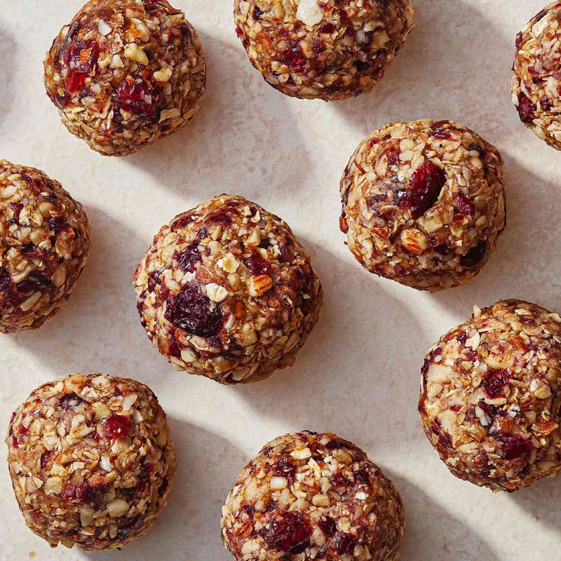 Cranberry Almond Energy Bites