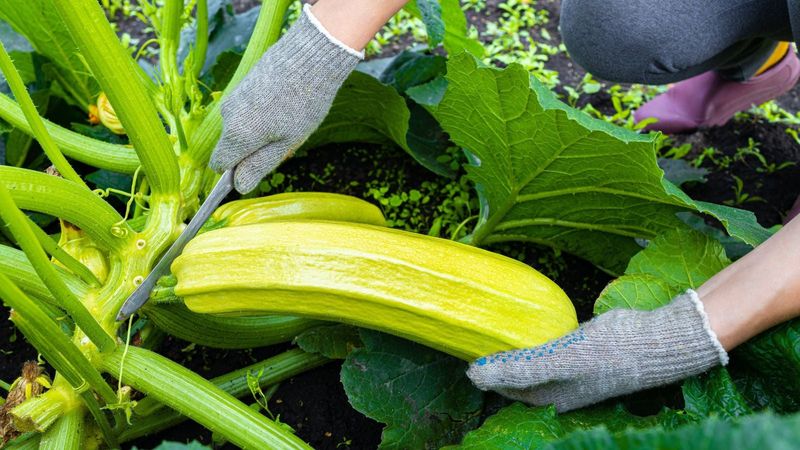 Harvest Oversized Zucchini Promptly